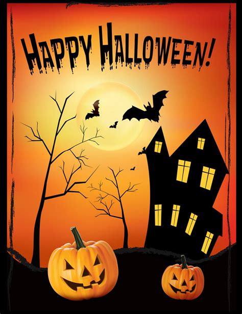 Free Halloween Poster Design - A Graphic World