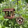 Love Bird Box And Bird Feeding Table Set By Garden Selections
