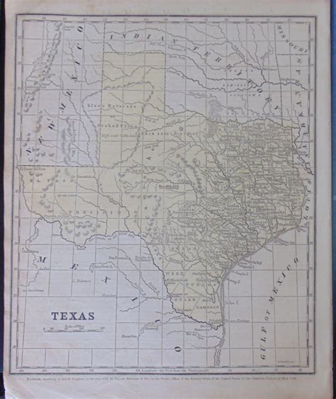 Map of Texas 1853: (1853) Map | Book Look