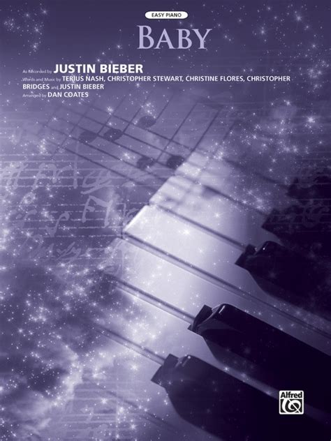 Baby: Piano Sheet: Justin Bieber | Sheet Music