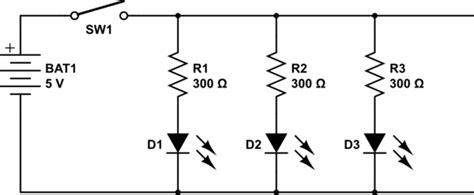 Simple Circuit Diagrams With Leds