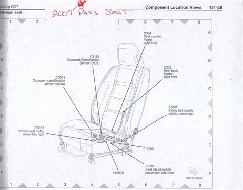 Power & Heated Seat Wiring Info 05 up - The Mustang Source - Ford Mustang Forums