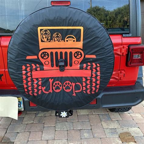 2024 Jeep Wrangler Spare Tire Cover With Camera Hole - Sofie Eleanore