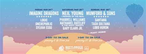 2019 BottleRock Napa Valley Lineup - Festival Survival Guide