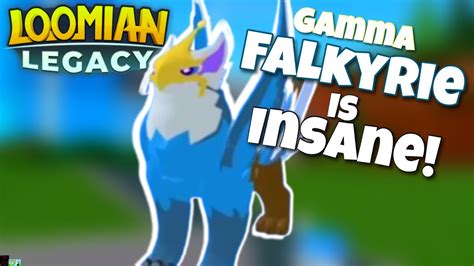 Loomian Legacy: Gamma Falkyrie is Fairly strong! - YouTube