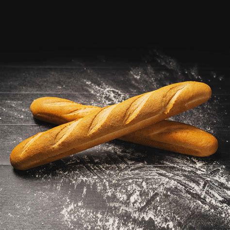 French Stick (Baguette) Continental Topped With Semolina » Jean-Pierre Wholesale Artisan Bakery ...