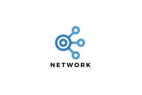 Network Logo Template by PixaSquare on @creativemarket #logo #design # ...