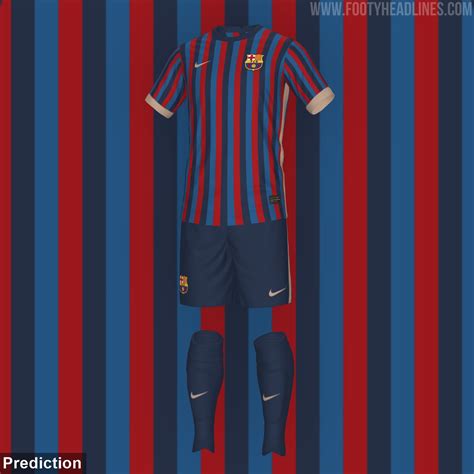 Exclusive: FC Barcelona 22-23 Home Kit Design Leaked - Footy Headlines