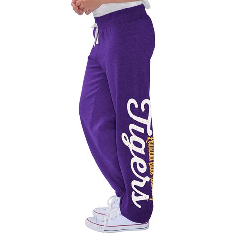 Women's G-III 4Her by Carl Banks Purple LSU Tigers Scrimmage Cuffed ...