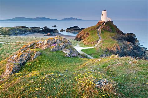 Twr Mawr Lighthouse On Llanddwyn Island by Alan Novelli