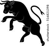 Black Bull Silhouette Clipart Free Stock Photo - Public Domain Pictures