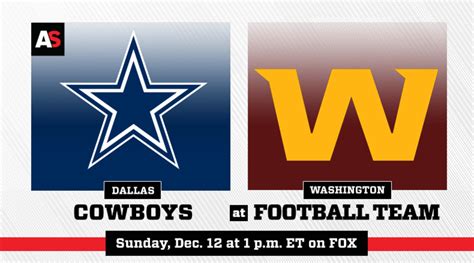 Dallas Cowboys vs. Washington Football Team Prediction and Preview ...