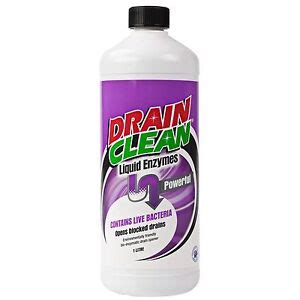 Drain Clean LIQUID ENZYME 1L Contains Live Bacteria, For Septic Tanks *Aust Made | eBay