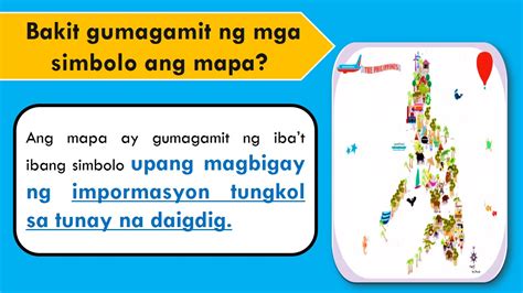 Mga Simbolo sa Mapa - A.P. 3 | Teach And Print