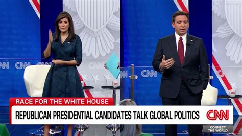 Republican presidential candidates talk global politics | CNN Politics