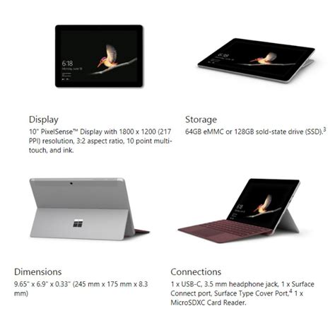 Microsoft Surface GO + Keyboard New, Mobile Phones & Gadgets, Tablets ...