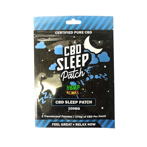 Hemp Bombs, Sleep CBD Patches, Broad Spectrum THC-free, 100mg CBD - CBD.market