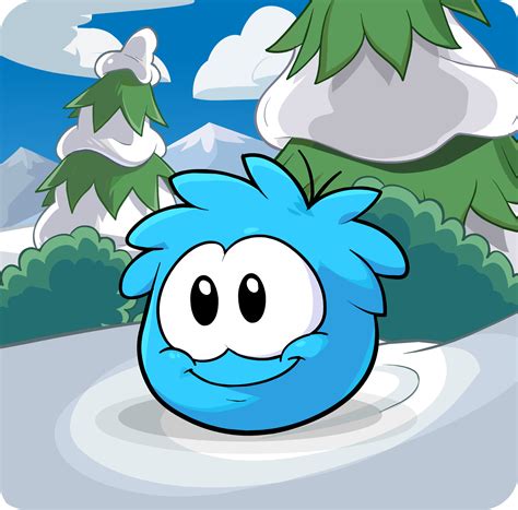 Image - Puffle Party 2013 Transformation Puffle Blue.png | Club Penguin ...