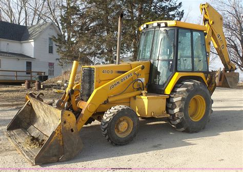 John Deere Construction 410 D Backhoe Loader Specs (1991 - 1997) | LECTURA Specs