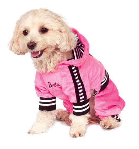 Barbie Girl Velour Dog Jumpsuit Costume - Pet Costume Center