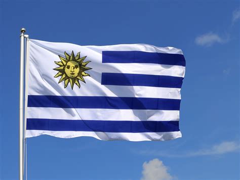 Large Uruguay Flag - 5x8 ft - Royal-Flags.co.uk