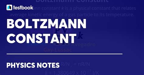 Boltzmann Constant: Definition, Value, Units, Formula, and Uses