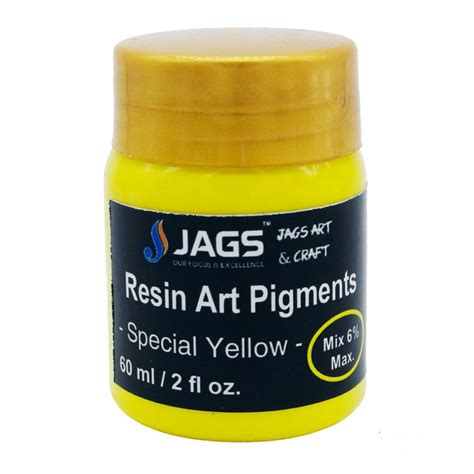 JAGS Resin Art Pigments 60ml (Yellow)