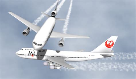 In 2001, Two JAL planes carrying 677 in total narrowly avoids disaster. 15