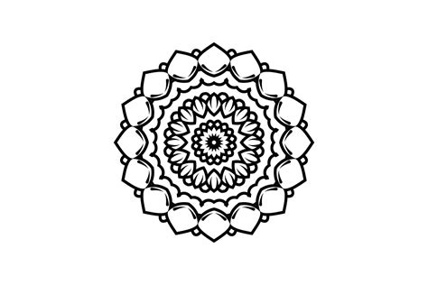 Mandala Pattern Meditation Graphic by Genta Illustration Studio ...