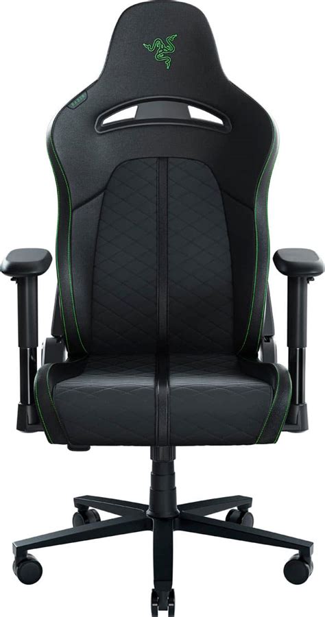 Razer – Enki X Essential Gaming Chair for All-Day Comfort – Black/Green ...