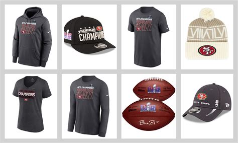 SF 49ers NFC Champions gear: 49ers Super Bowl LVIII…