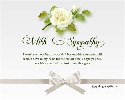 Sympathy Messages for Loss of Father – Wordings and Messages