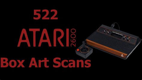 522 Atari 2600 Box Art Scans - YouTube