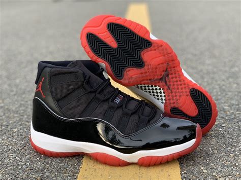 Jordan 11 bred 2019 Black/white-varsity Red, AJ11 Bred, Sneakers for ...