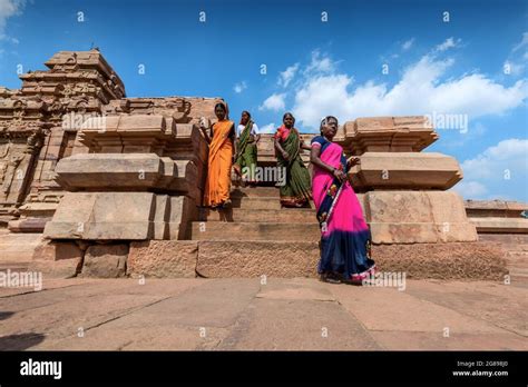 Pattadakal, Karnataka, India - January 11, 2020 : The Sangameshwar ...