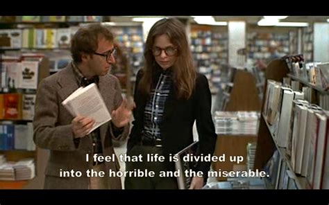 Annie Hall. I agree.....and it's all over so quickly. | Woody allen, Woody allen manhattan ...