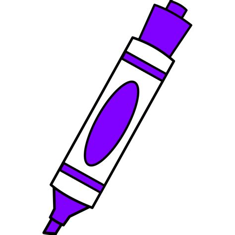 Purple Coloring Marker PNG, SVG Clip art for Web - Download Clip Art, PNG Icon Arts