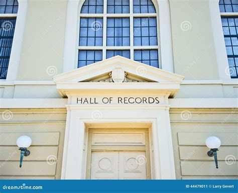 Hall of Records stock image. Image of elegant, court - 44479011