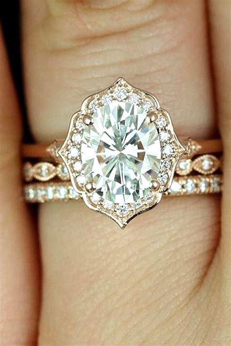 Unique Vintage Wedding Rings - jenniemarieweddings