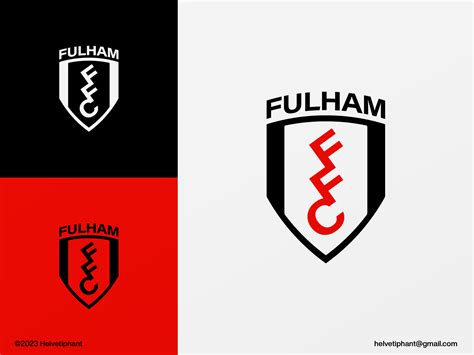 Dribbble - Fulham FC - Logo Concept by Helvetiphant.png by Helvetiphant™