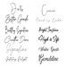 30 Cursive Svg Font Bundle, Cursive Font Bundle, Graffiti Svg Font Handwritten Font, Wedding ...
