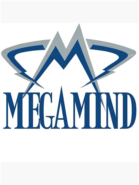 "Megamind logo" Poster by sarahxxdll | Redbubble