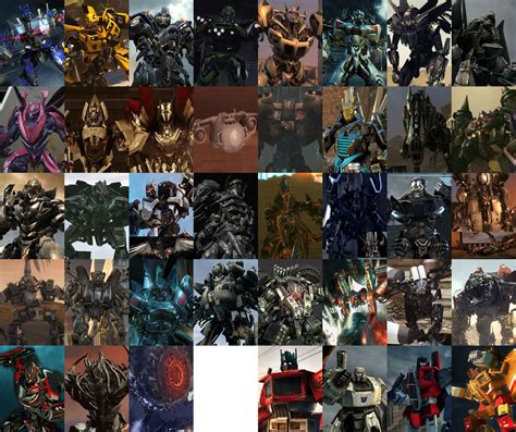 Transformers Movies Games Characters by MnstrFrc on DeviantArt