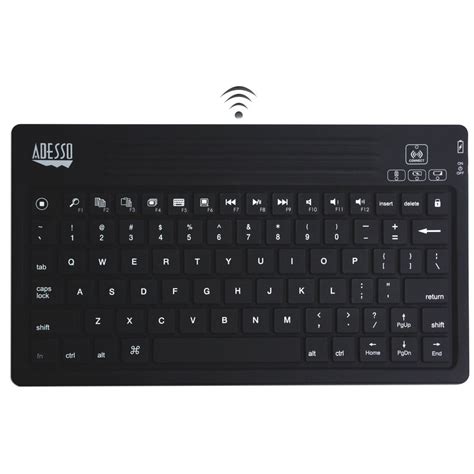 Adesso Bluetooth Mini Keyboard 2000 for iPad & iPhone WKB-2000BA