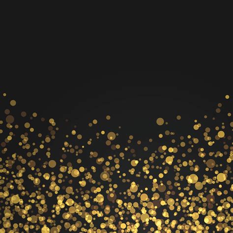 gold glitter particles background effect Template for your design 3441028 Vector Art at Vecteezy