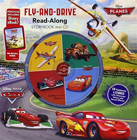 Cars / Planes Fly-and-Drive Read-Along Storybook and CD: Purchase Includes Disney eBook! | CD ...