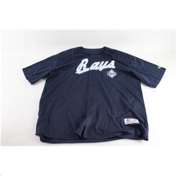 True Fan MLB Genuine Merchandise Tampa Bay Rays Jersey, XL | Property Room