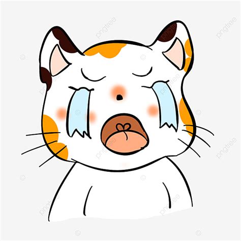 Cute Anime Cat Girl Crying