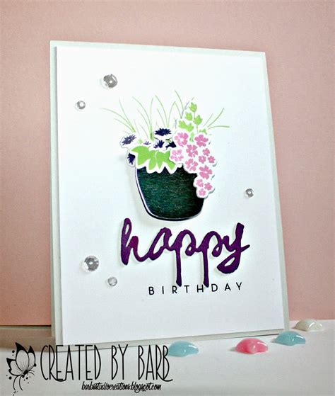 Barb's Studio Creations: Happy Birthday, Shirley