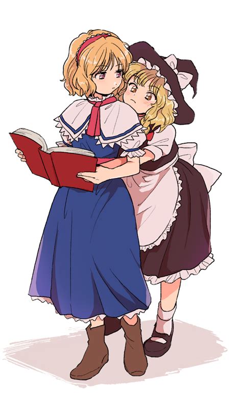 Dynasty Reader » Image › Discowars, Alice x Marisa, Touhou Project, Yuri